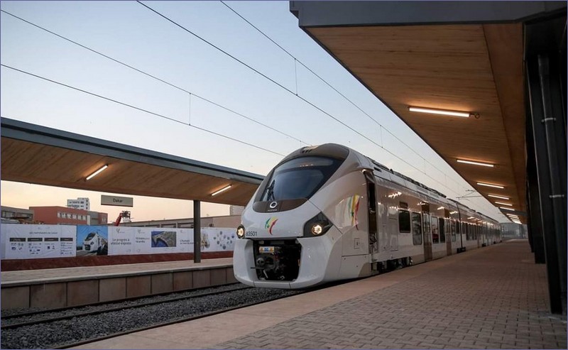 Train travel in Senegal