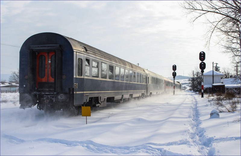 Train travel in Romania