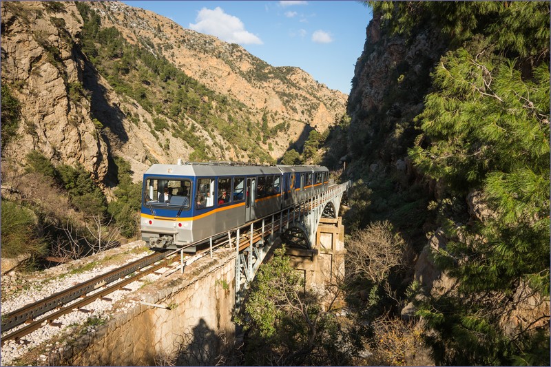 Diakopto Kalavrita train