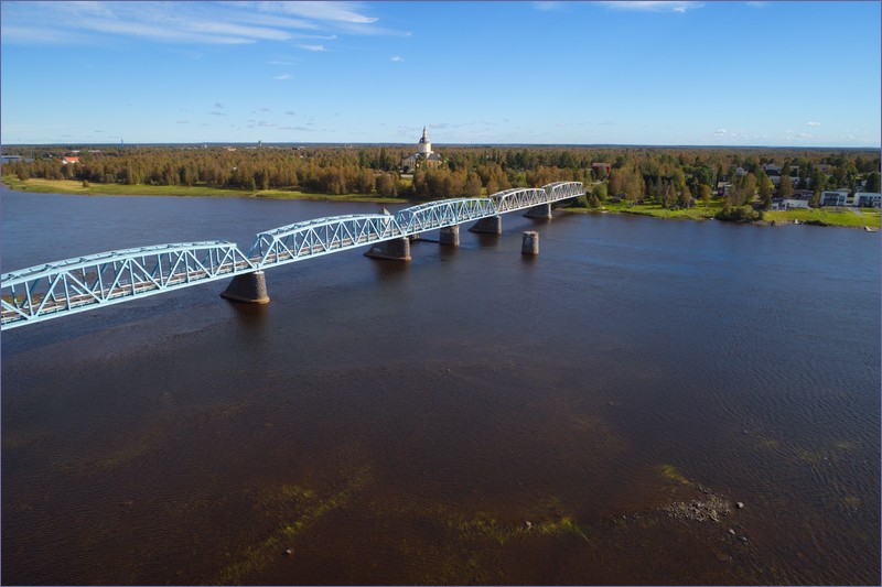 Haparanda - Tornio railway bridge