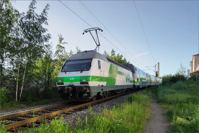 Train travel in Finland