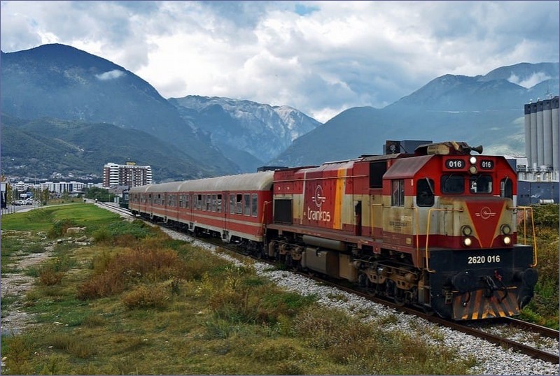 Train travel in Kosovo