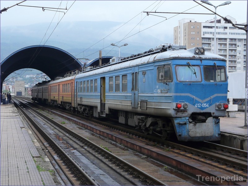 Old train in North Macedonia