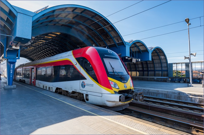 North Macedonia train