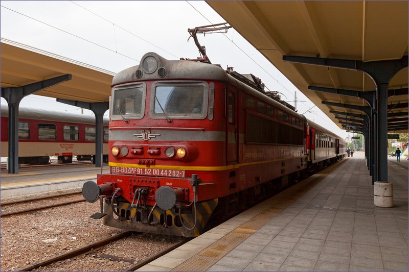 Train travel in Bulgaria