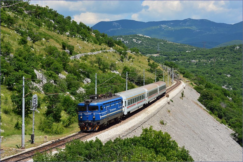Train travel in Croatia