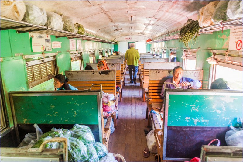 Myanmar train