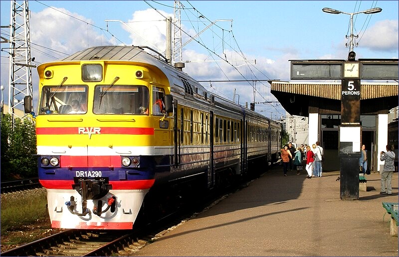 Train from Riga to Ventspils