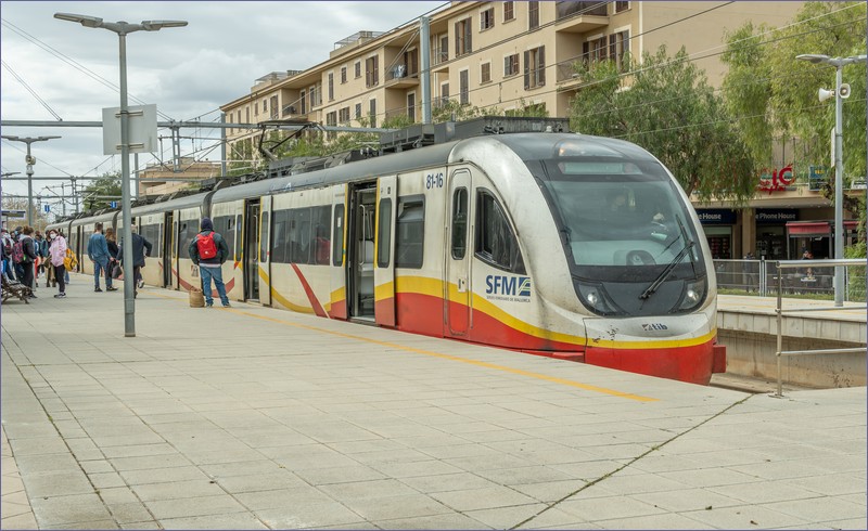 Train travel in Mallorca