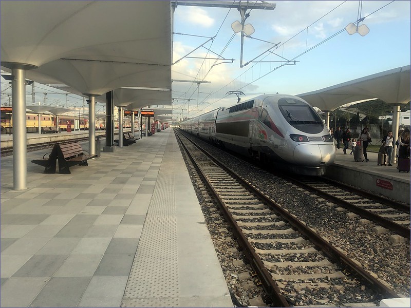 Train travel in Morocco