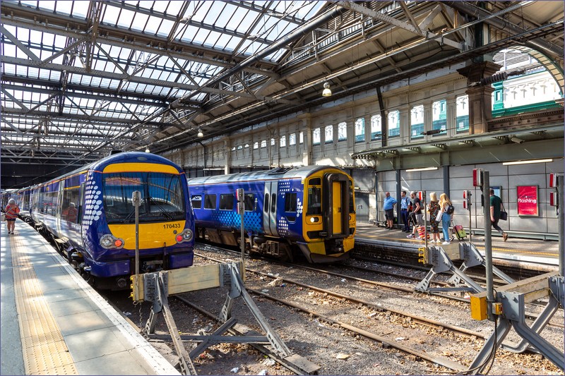 Train travel in Scotland