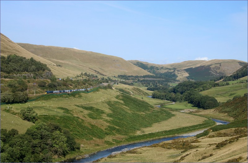 Scenic railway lines in England