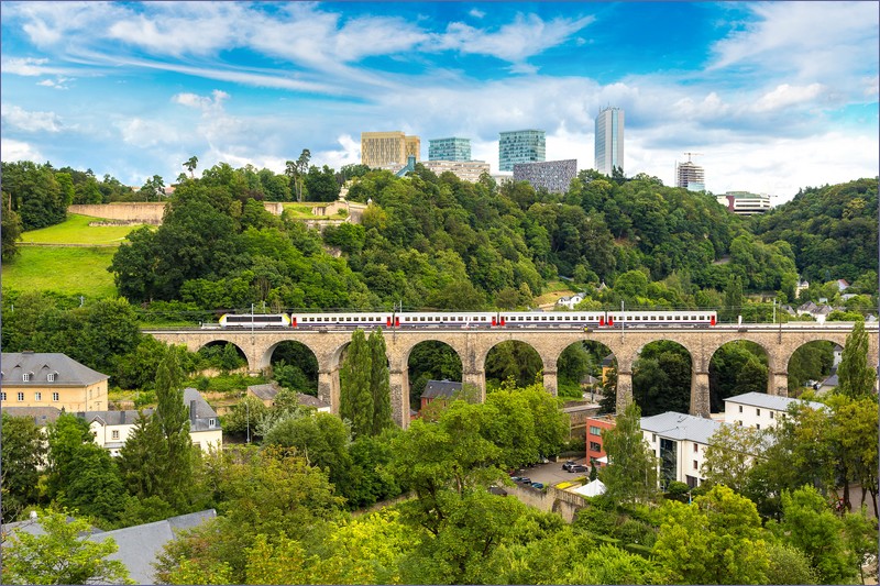 Luxembourg Liege train