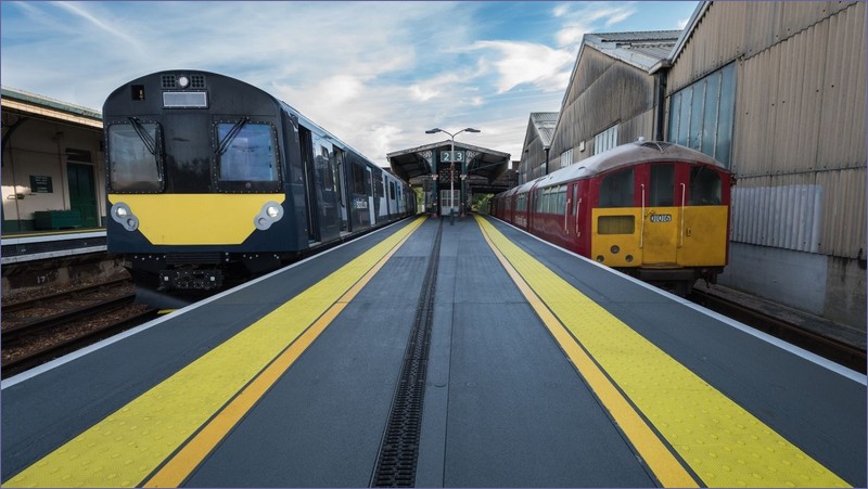 Trains on Isle of Wight