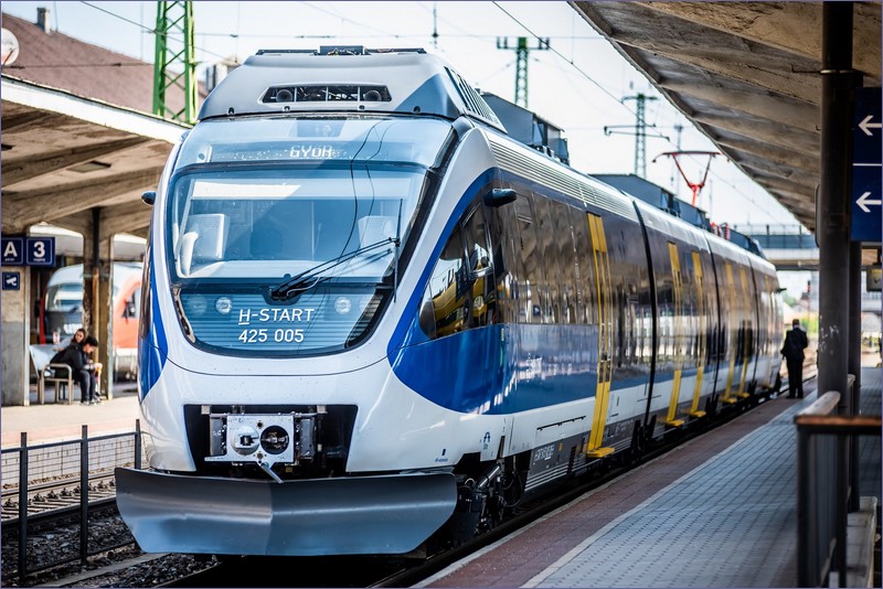 Train travel in Hungary