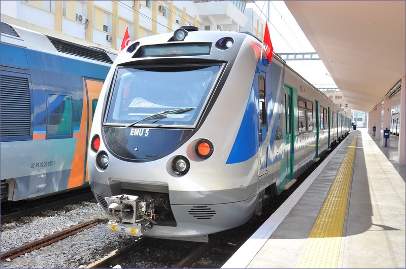 Railway in Tunis