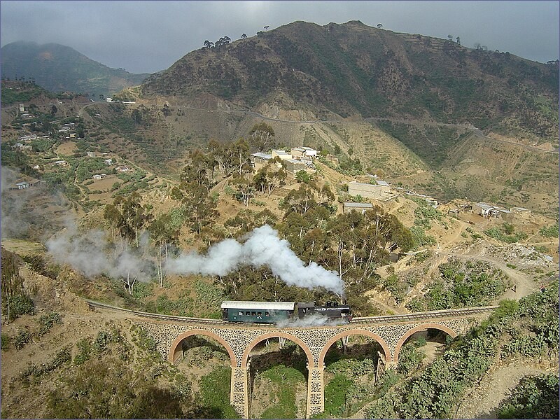 Train travel in Eritrea