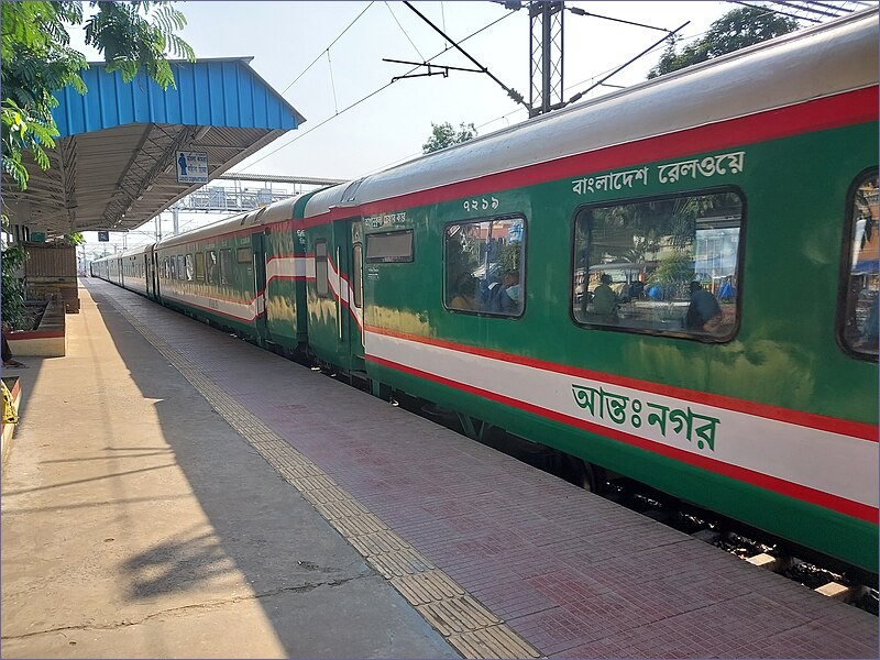 Train from Bangladesh to India