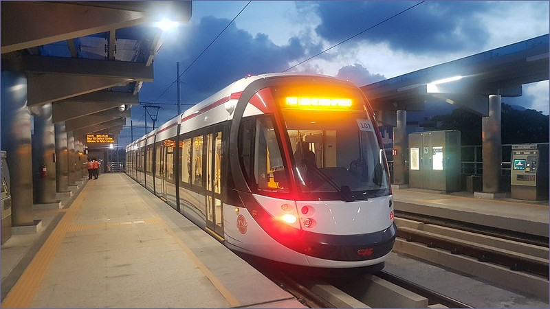 Train travel in Mauritius