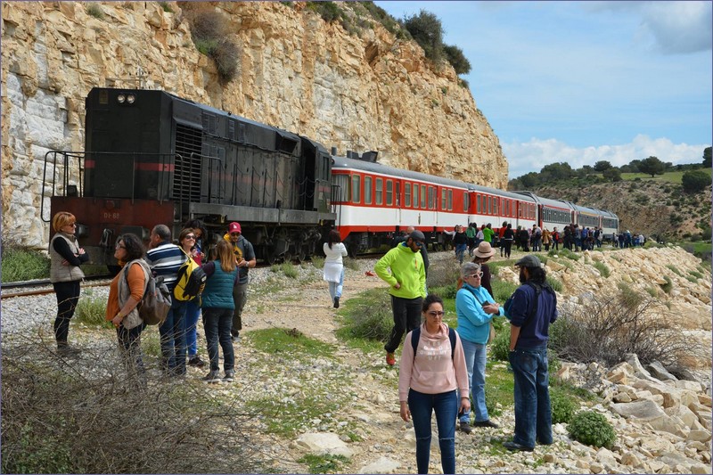 Presidential train in Tunisia