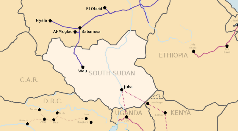 Train travel in South Sudan