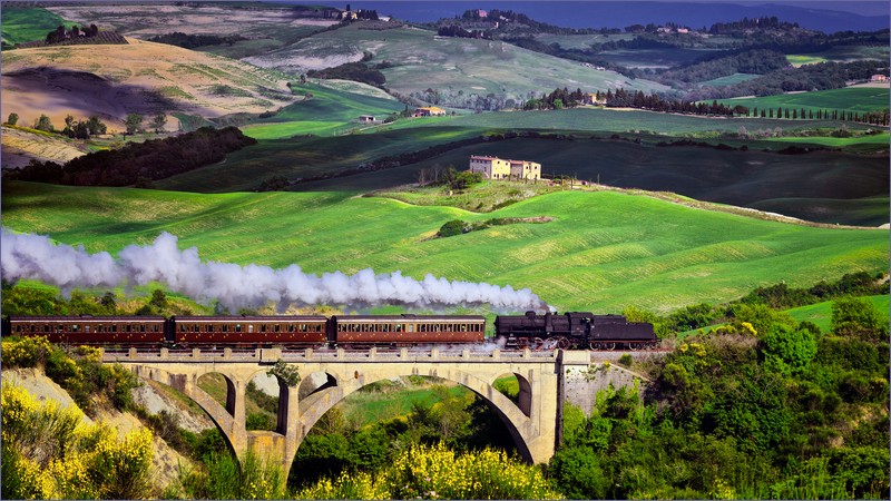 Heritage trains in Italy