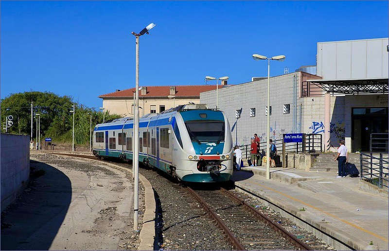 Train travel in Sardinia