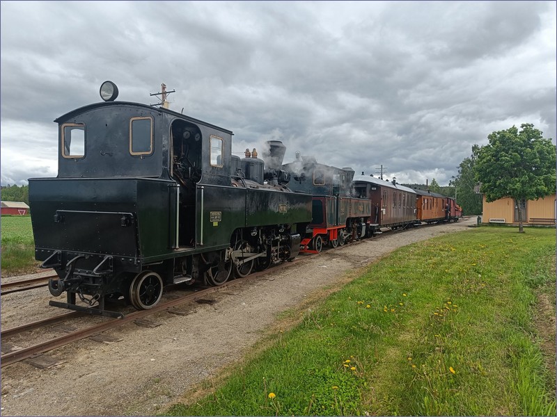 Steam train Norway