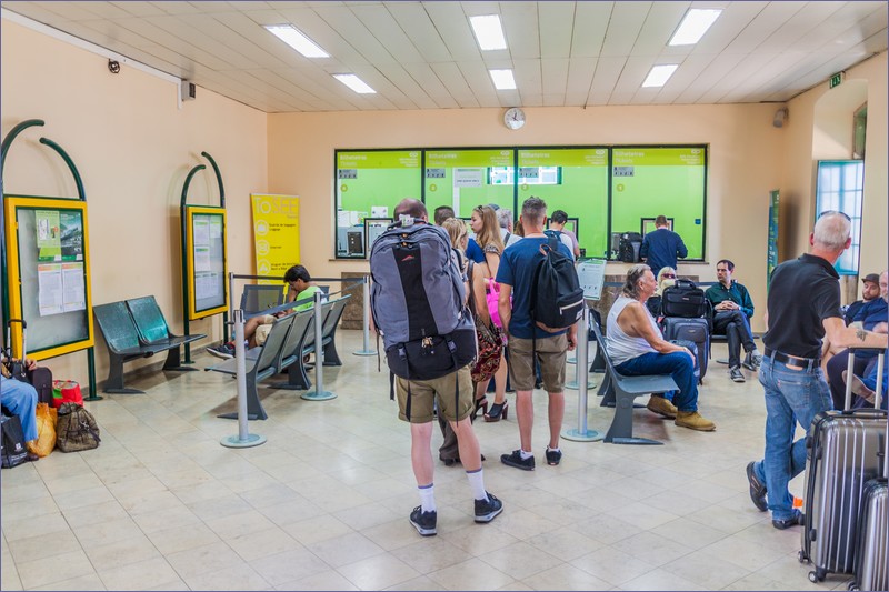 Train station in Faro