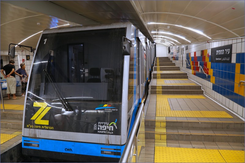 Funicular in Haifa