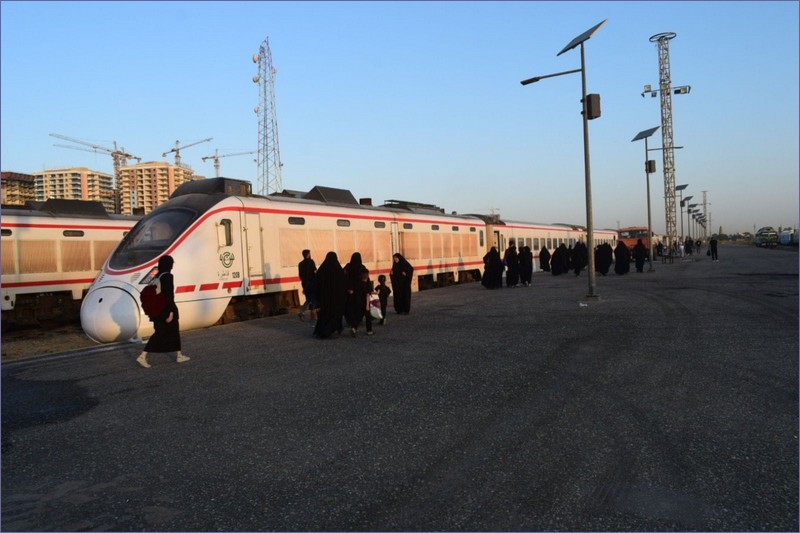 Train travel in Iraq