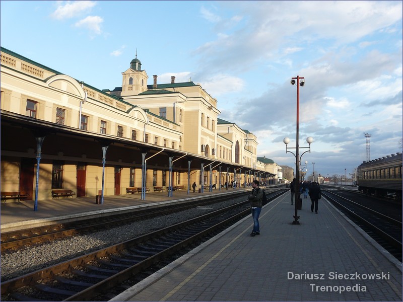 Train travel in Ukraine