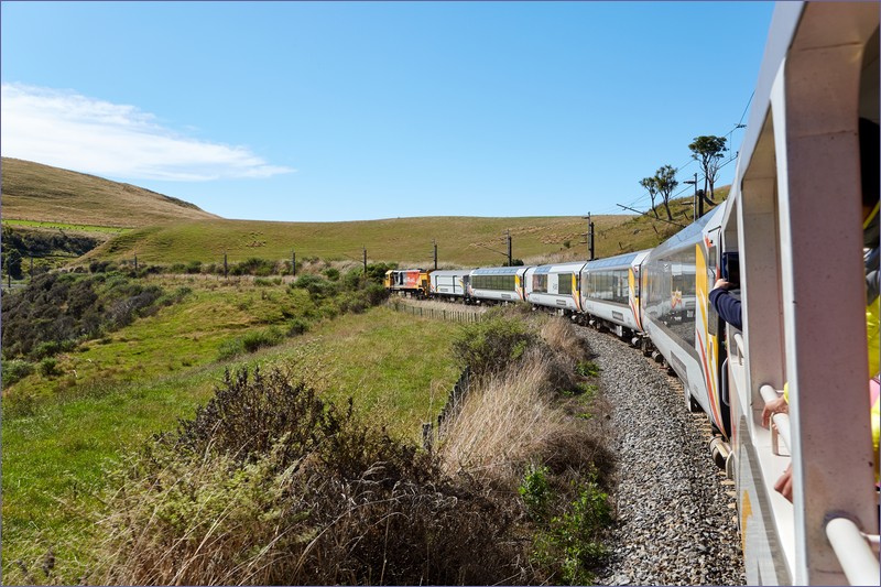 Train travel in New Zealand