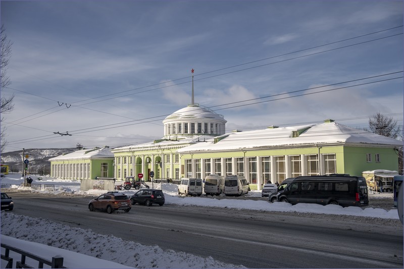 Train station in Murmansk