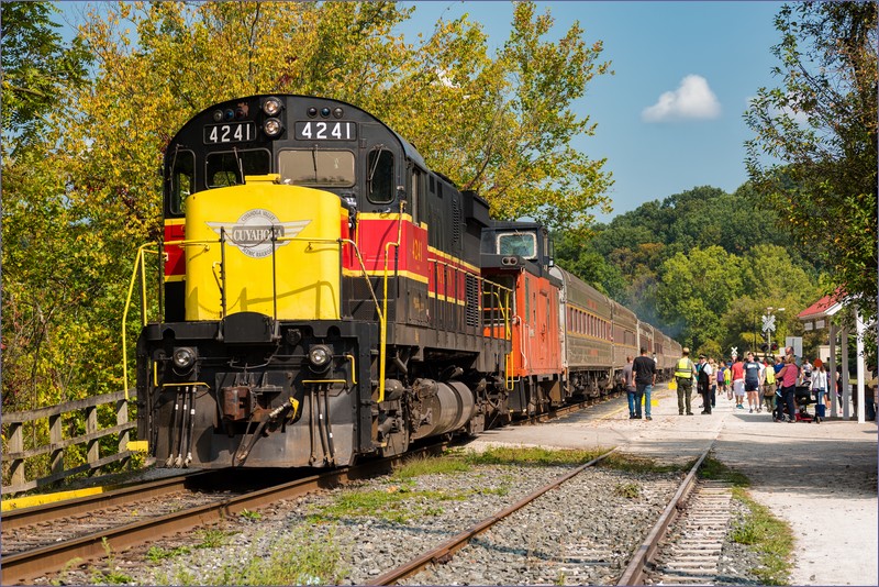 Trains in Ohio