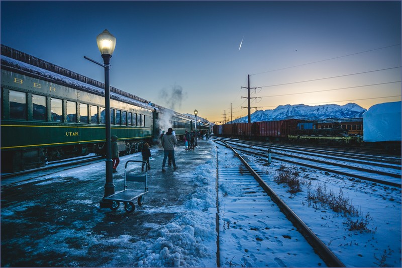 Trains in Utah