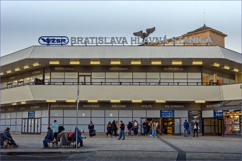 Bratislava main train station