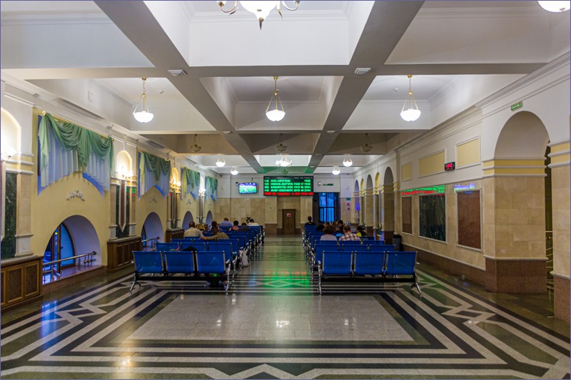 Omsk railway station