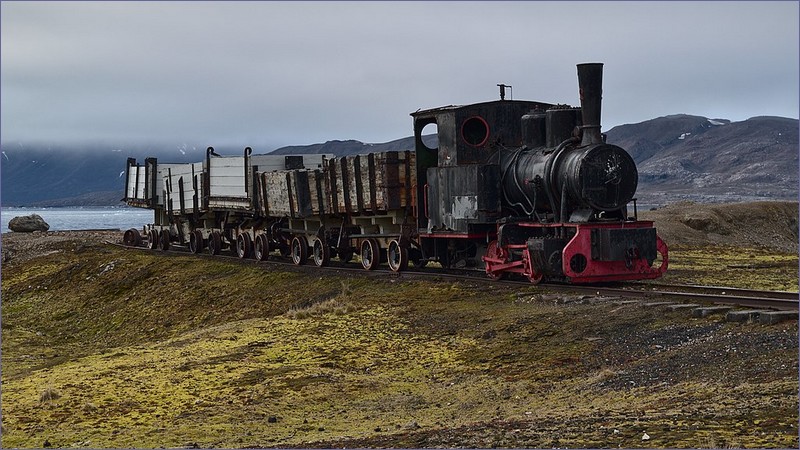 Railways on Spitsbergen