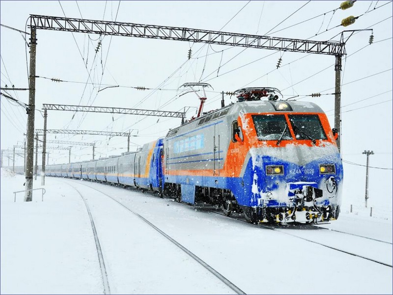 Railways in Kazakhstan