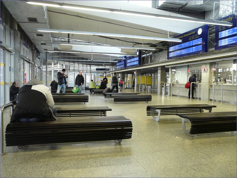 Warsaw East train station