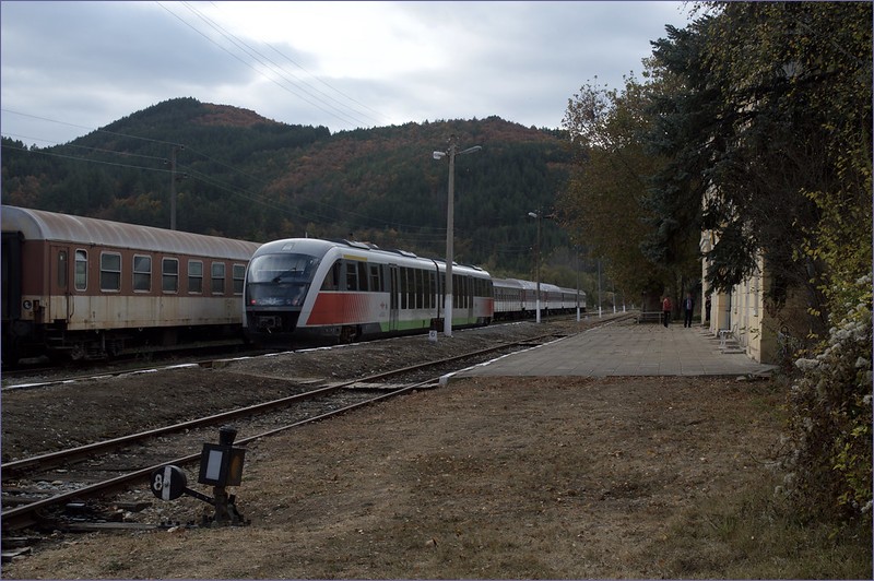 Trains between Bulgaria and North Macedonia