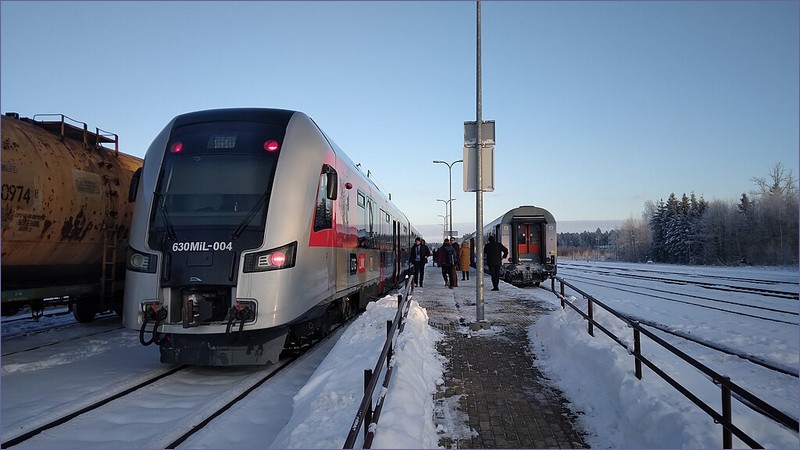 Trains between Poland and Lithuania