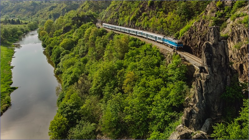 Scenic railways in the Czech Republic