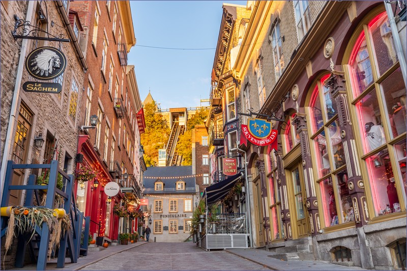 Funicular railways in Canada