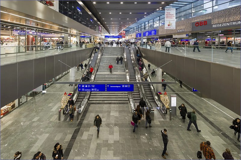 Vienna Central station