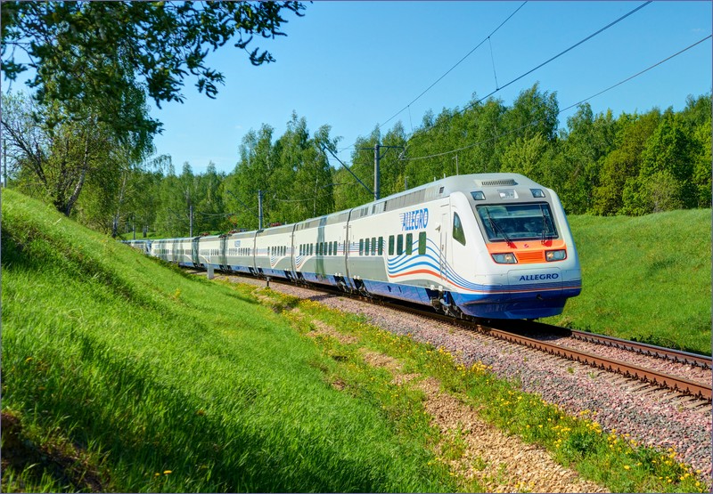 Trains between Finland and Russia