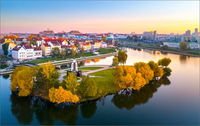 Belarus by train