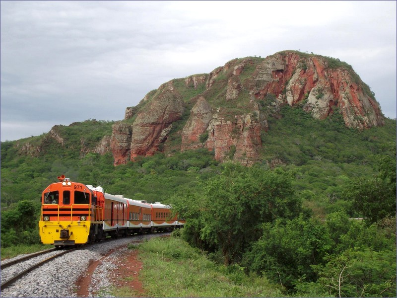 Trains in Bolivia