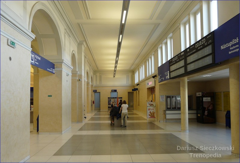 Railway station in Liberec